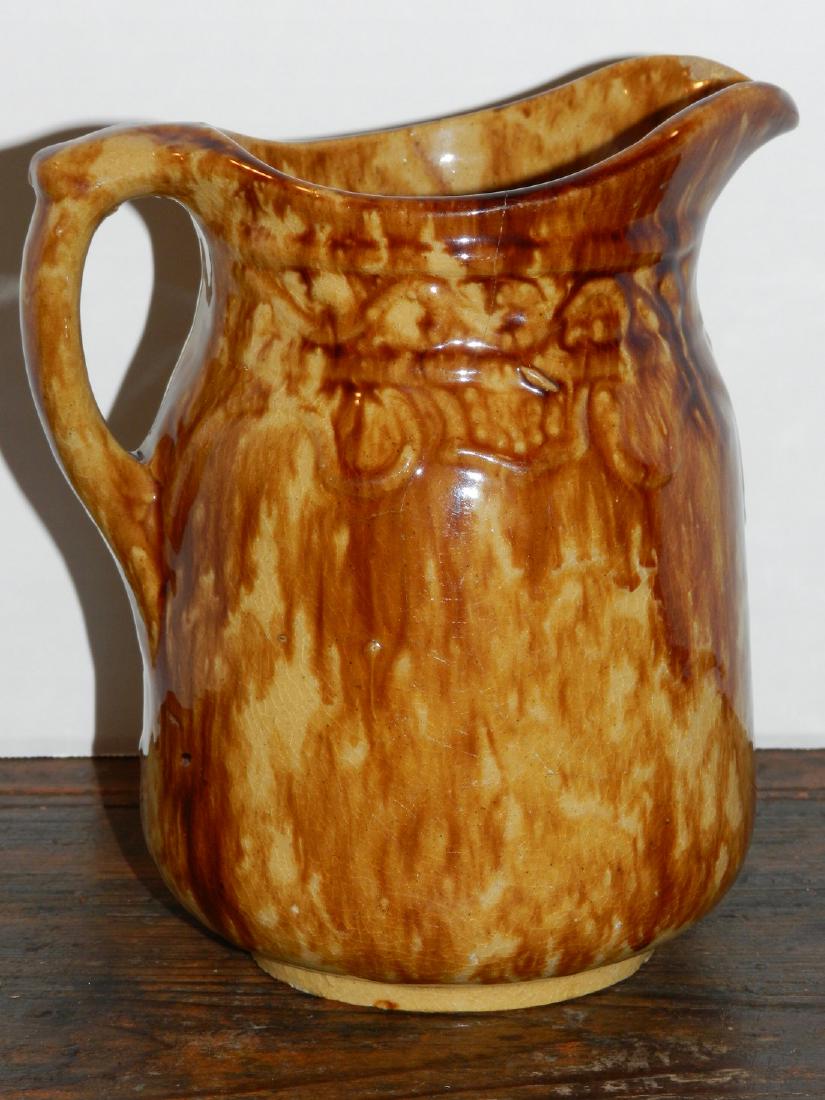 Rockingham Pottery Pitcher (1 of 3)