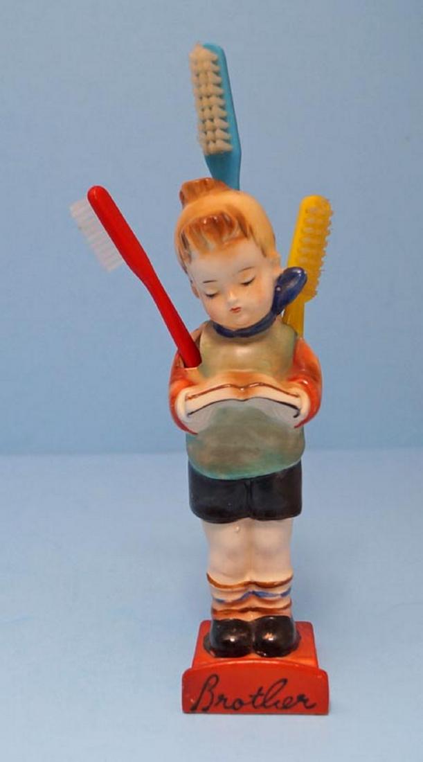 Vintage Boy Reading Book  Toothbrush Holder (1 of 6)