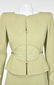 VALENTINO Vintage 1980s Lime Green Skirt Suit - 2