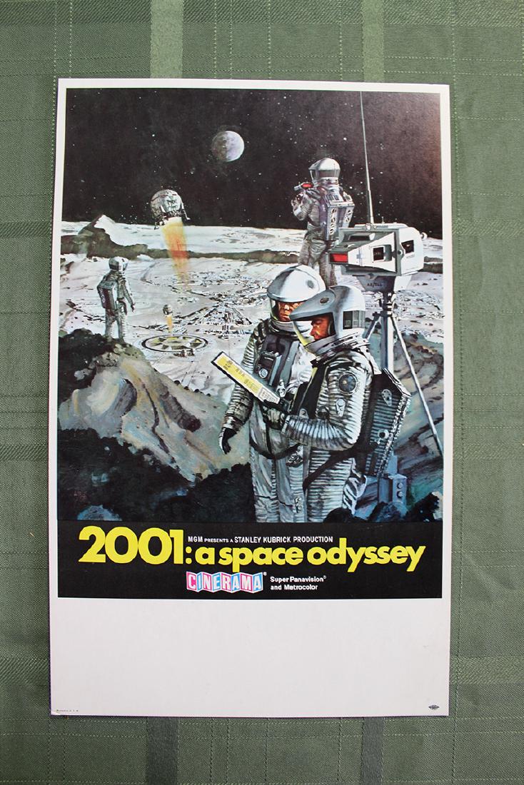 2001: A Space Odyssey (UK, 1968) US Small Window Card (1 of 1)