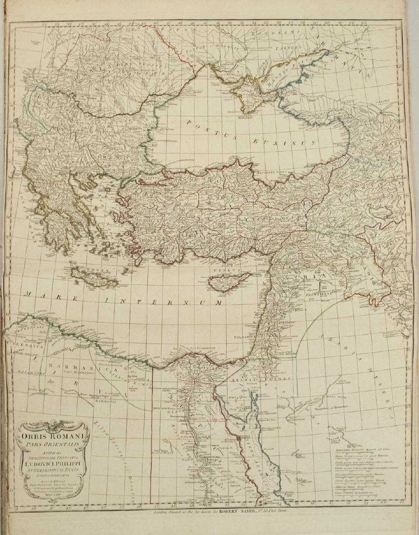 1764 d'Anville Map of Eastern Roman Empire from Black (1 of 1)