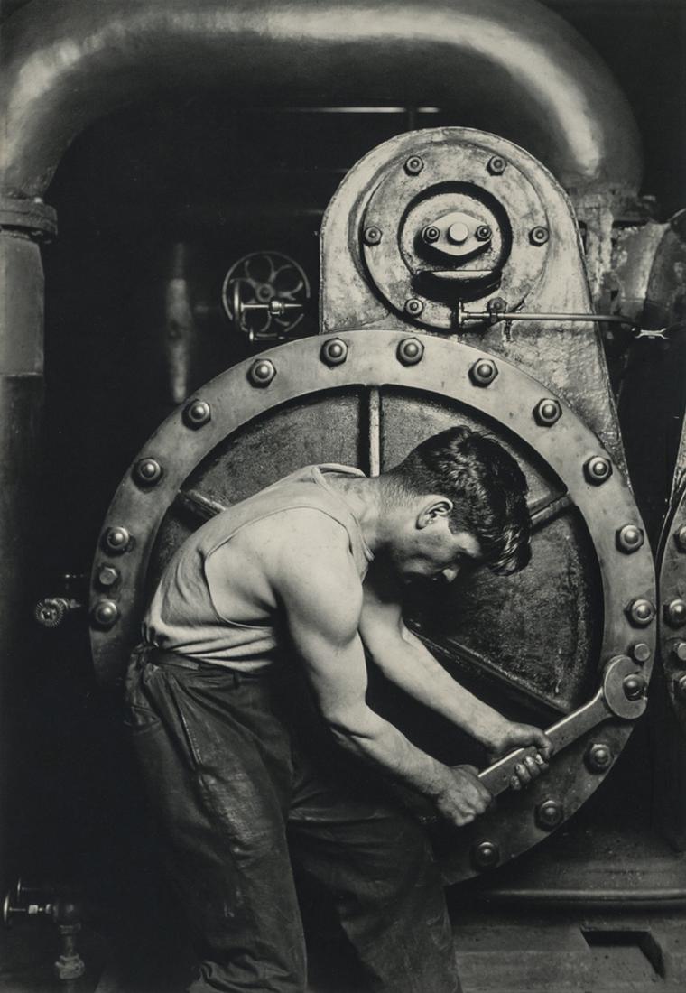 LEWIS W. HINE - Powerhouse Mechanic, 1925 (1 of 1)