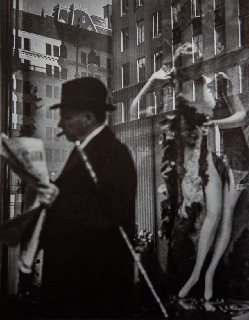 LISETTE MODEL - New York: Artist: Model, Lisette Title: New York Medium: Photo Litho, 1979, USA Dimensions: 11x14" Heat Wax Mounted on 14x18" Conservation Board Lisette Model, born Elise Amelie Felicie Stern, (1901 - 1983) was