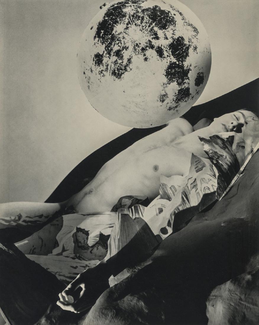 GEORGE PLATT-LYNES - Endymion and Selen: Artist: Platt-Lynes, George Title: Endymion and Selen Medium: Photo Litho, 1995, USA Dimensions: 6.35x8" Heat Wax Mounted on 11x14" Conservation Board George Platt Lynes was an American fashion and co