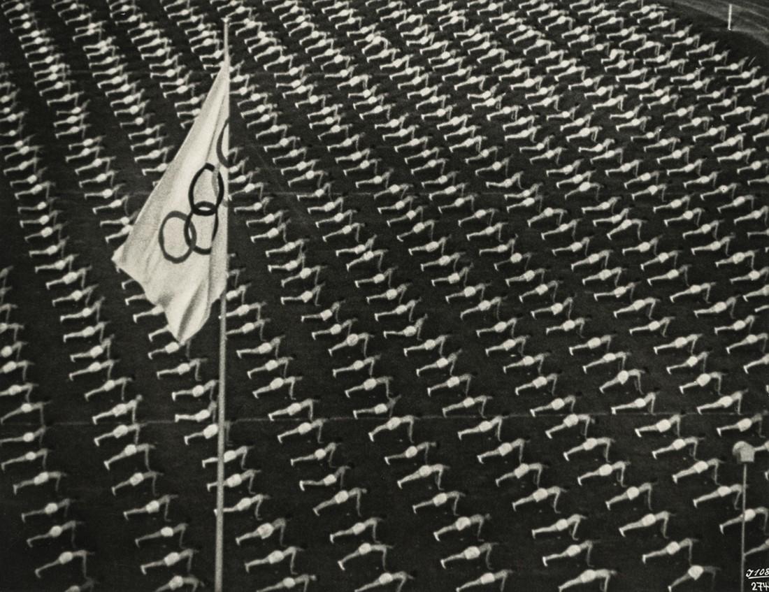 LENI RIEFENSTAHL - Calisthenics, Olympic Games, Berlin (1 of 1)