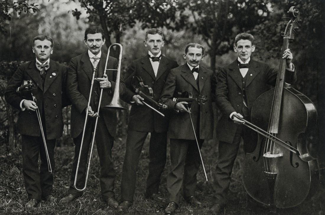 AUGUST SANDER - Village Band, Westerwald, 1913 (1 of 1)