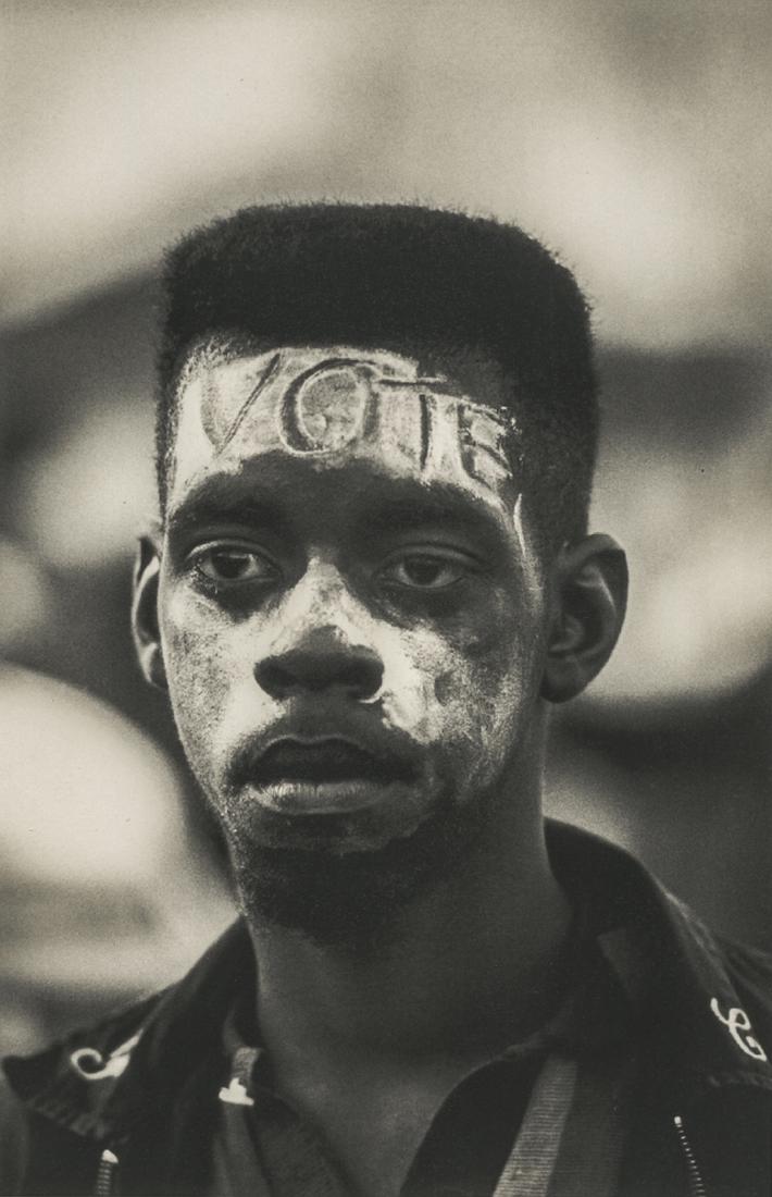 STEVE SCHAPIRO - "Vote," Selma March, 1965 (1 of 1)