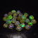 5.34 Ct Genuine 25 Drilled Multi-Color Fire Round Opal - 2