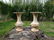 Rare antique French art nouveau 'Louvre' garden vases - 2