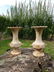 Rare antique French art nouveau 'Louvre' garden vases - 3