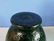 Green pulegoso glass vase - 18