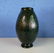 Green pulegoso glass vase