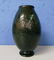 Green pulegoso glass vase - 4
