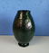 Green pulegoso glass vase - 9