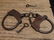 Wrought Iron Handmade Handcuffs Shackles - 7