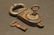 Wrought Iron Railway Trunk Chest Box Crab Lock Key - 11