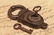 Wrought Iron Railway Trunk Chest Box Crab Lock Key