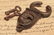 Wrought Iron Railway Trunk Chest Box Crab Lock Key - 6