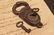 Wrought Iron Railway Trunk Chest Box Crab Lock Key - 8