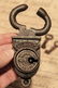Wrought Iron Railway Trunk Chest Box Crab Lock Key - 9