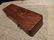 Wood Writing Box Desk Set w Inkwell 2 Feather Dip Pen - 3