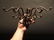 5 arm Cast Iron Swivel Wall Hook Coat Rack - 9