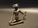 Cast Iron Yoga Pilates Cat Figurine Statue Paperweight - 2