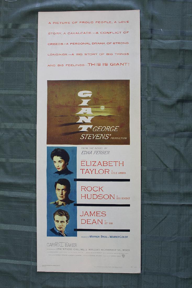 Giant (USA, 1956) US Insert Movie Poster (1 of 1)