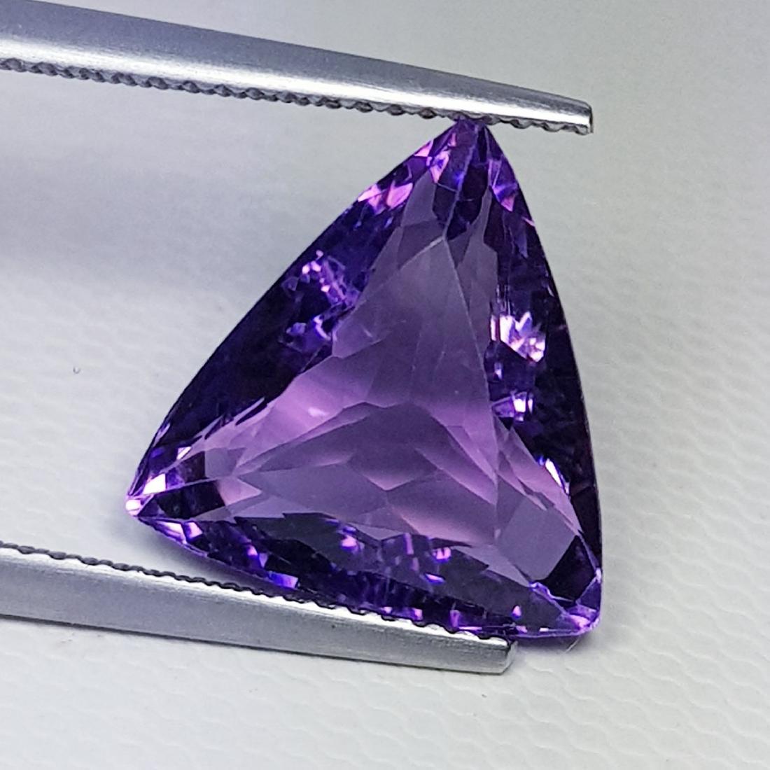 Natural Amethyst Triangle Cut 7.30 ct (1 of 6)