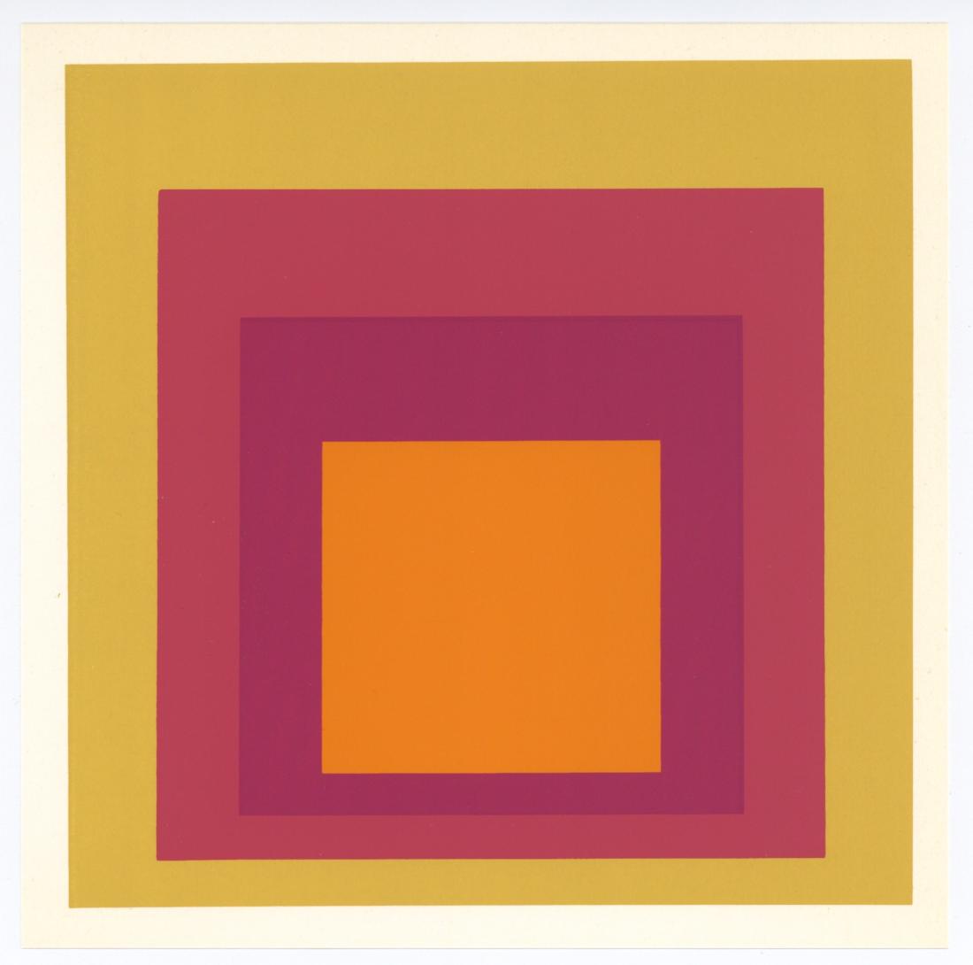 Josef Albers silkscreen "Homage to the Square" (1 of 1)