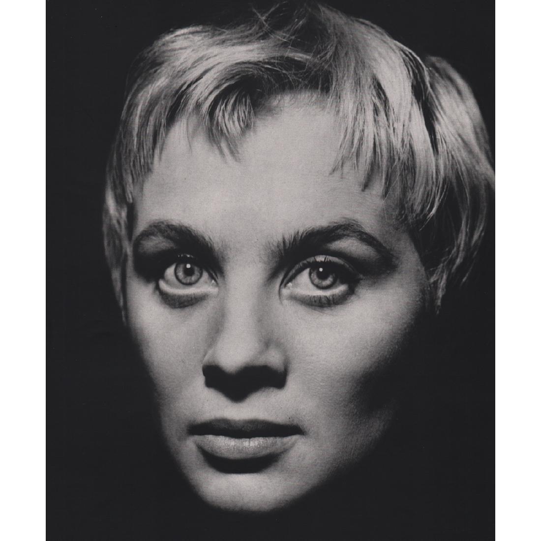 PHILIPPE HALSMAN - Mai Zetterling: Artist: PHILIPPE HALSMAN Print Title: Mai Zetterling Mai Elisabeth Zetterling (1925-1994) was a Swedish actress and film director. Medium: Sheet-Fed Gravure Printed in 1970's Printed in Italy Image Si