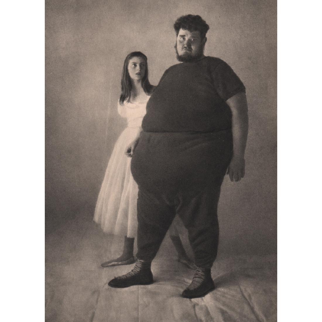 IRVING PENN - Young Couple: Artist: IRVING PENN Print Title: Young Couple Medium: Sheet-Fed Gravure Printing Date: 1940's Printed in France Image Size approx: 6.5 X 9 inches Irving Pennwas an American photographer known for his 