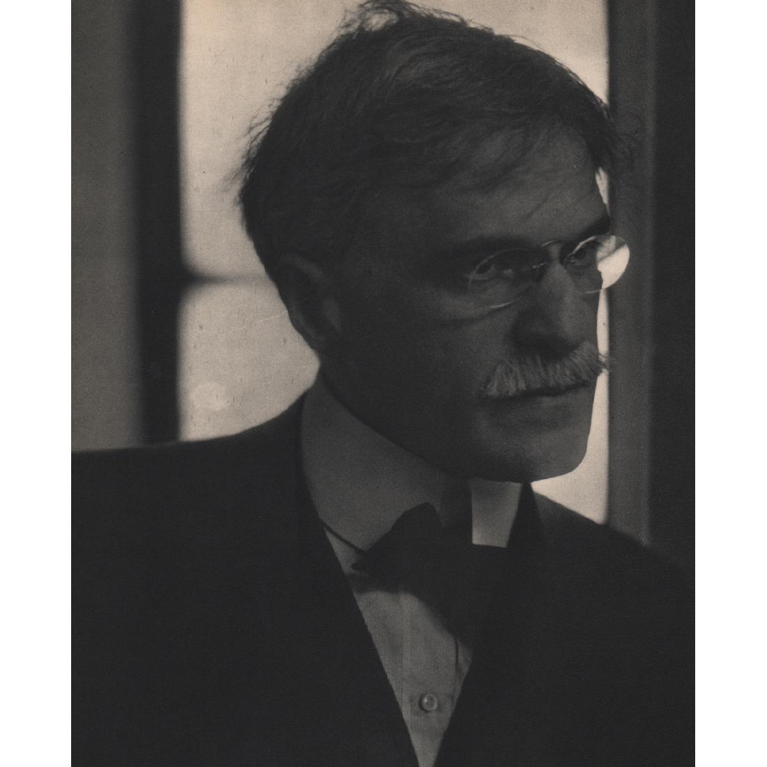 EDWARD STEICHEN - Alfred Steiglitz: Artist: EDWARD STEICHEN Print Title: Alfred Steiglitz Alfred Stieglitz (1864-1946) was an American photographer and modern art promoter who was instrumental over his fifty-year career in making photog