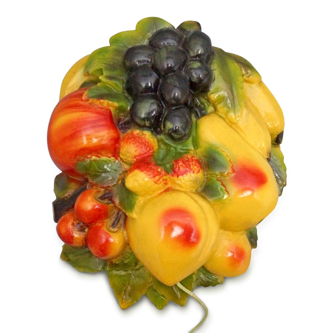 Vintage Fruit Chalkware String Holder, 1947 Chicago (1 of 10)