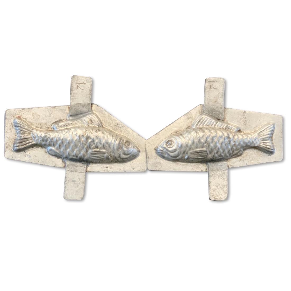 Diminutive Fish Chocolate Mold, early 20th c (1 of 4)