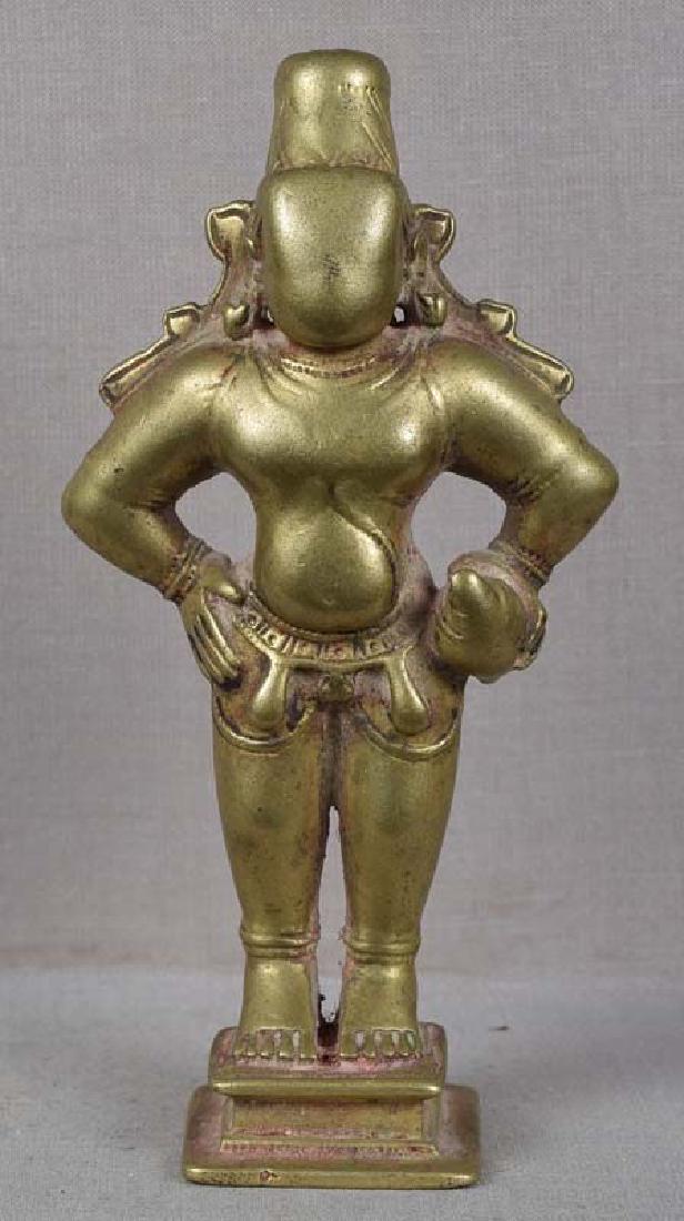 17/18c Indian bronze votive statue VITTHALI PANDURANGA (1 of 6)