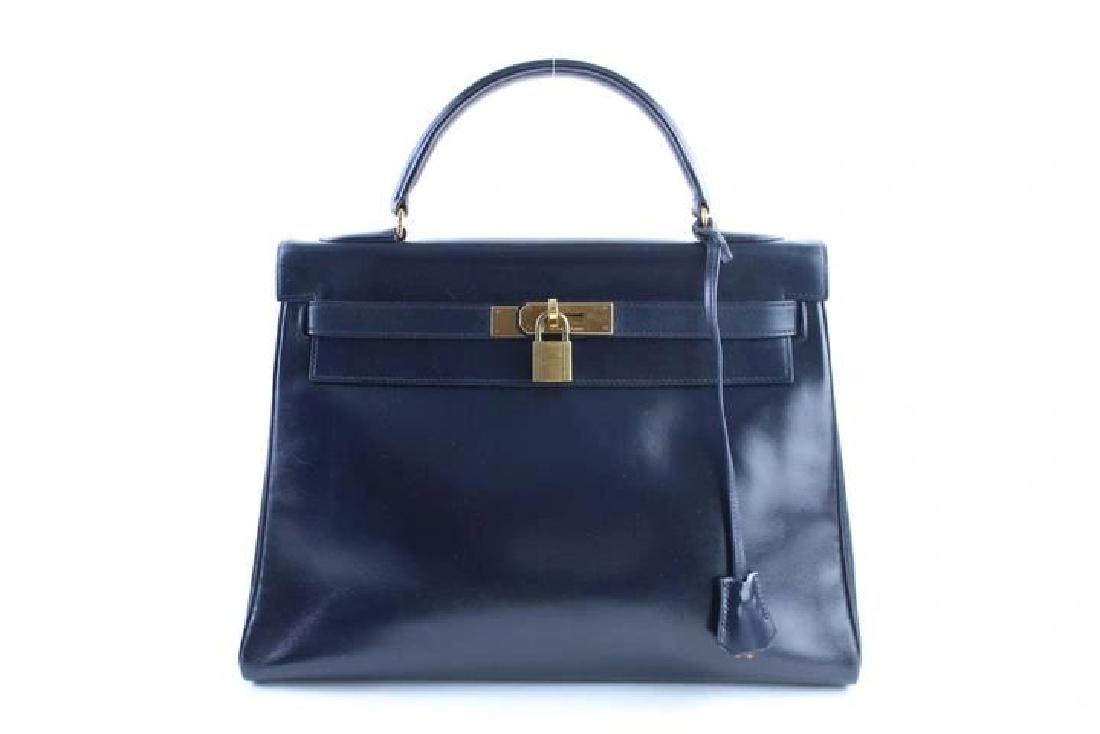 hermes kelly navy blue