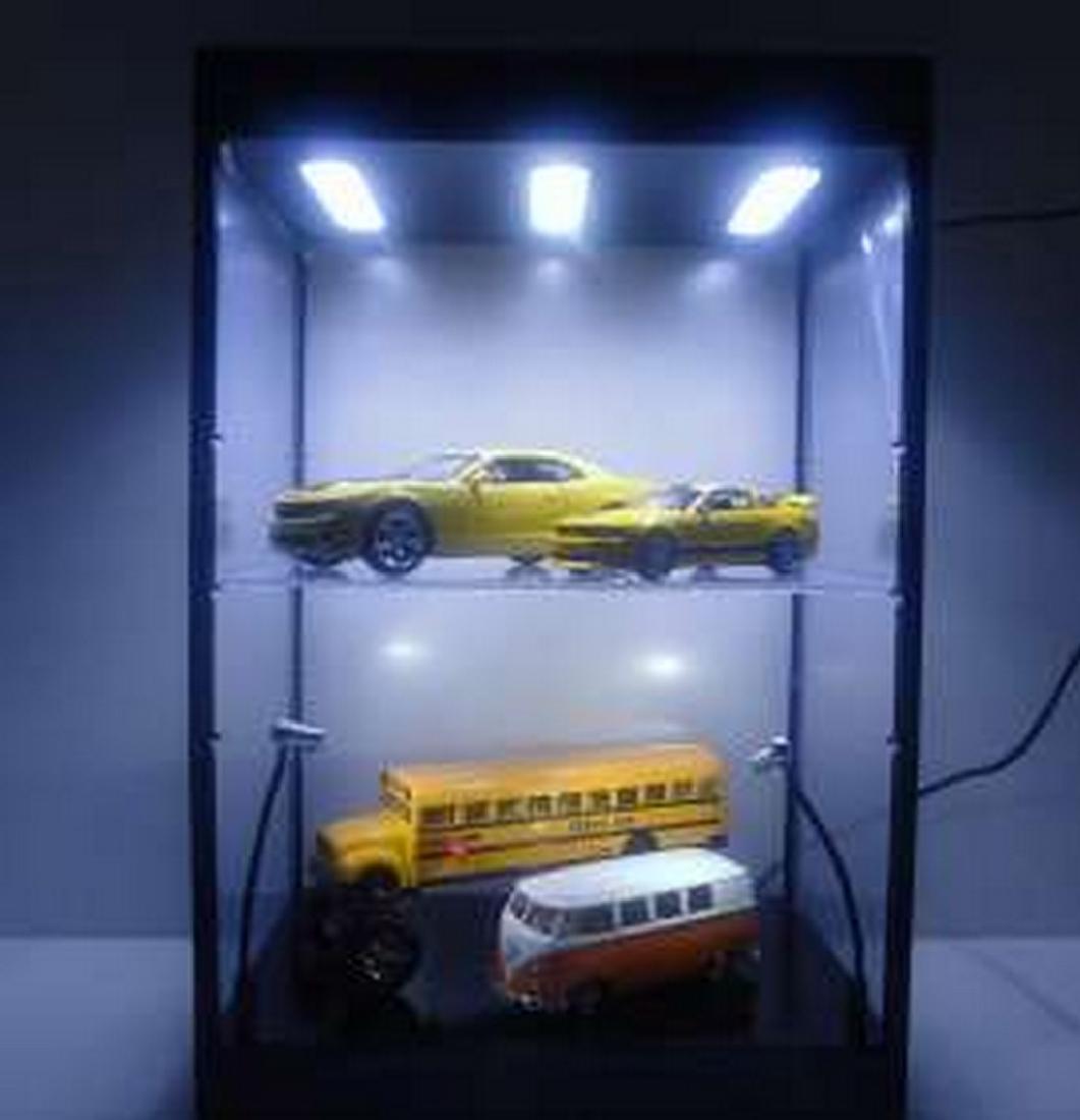 Led Showcase with shelves Black 1: 6 (1 of 3)