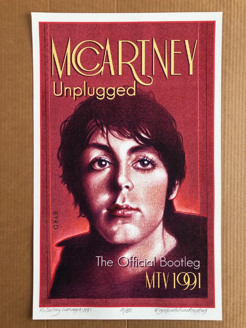PAUL MCCARTNEY UNPLUGGED - 1991 - SIGNED & #ed (1 of 1)