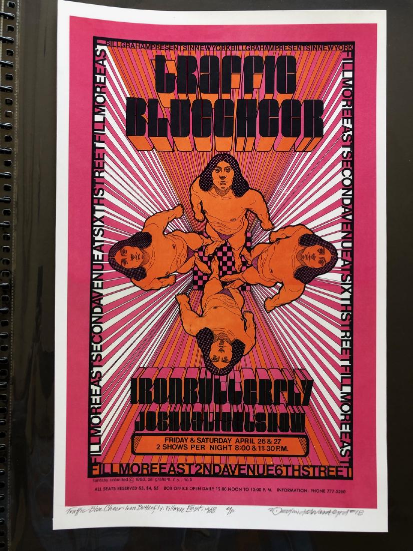 TRAFFIC BLUE CHEER IRON BUTTERFLY ARTIST PROOF (1 of 1)