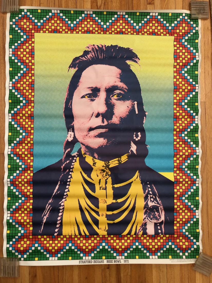 1971 ROSE BOWL STANFORD INDIANS RARE ORIGINAL (1 of 2)