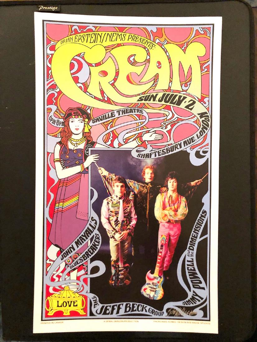 CREAM - SAVILLE THEATER - SIGNED BY ARTIST (1 of 1)