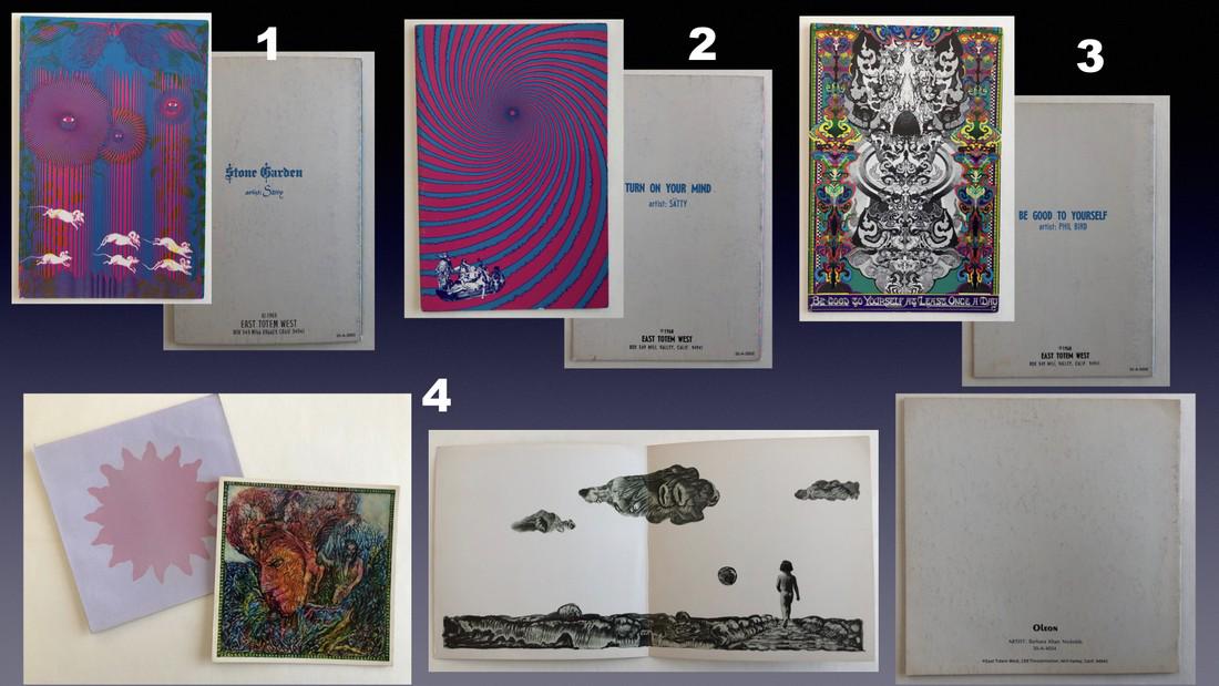 EAST TOTEM WEST 18 CARDS - THE MOST RARE COLLECTION (1 of 8)