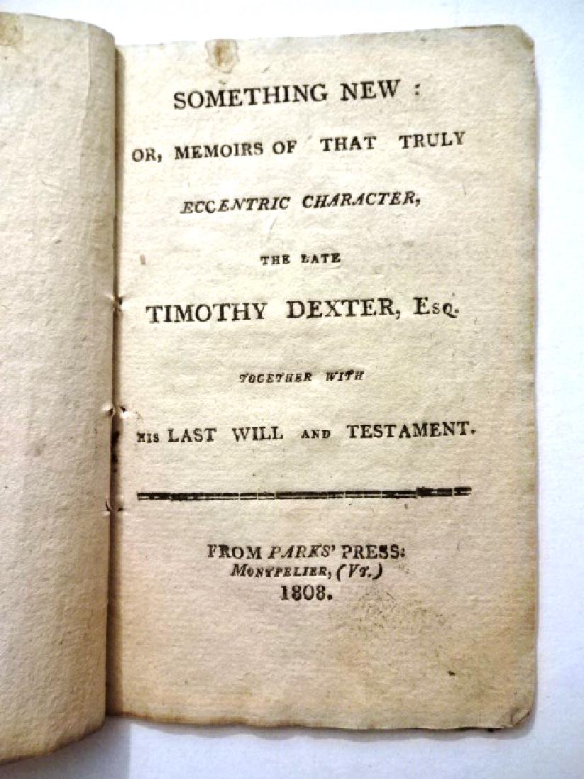 1808 Something New: or Memoirs of that Truly Eccentric (1 of 3)