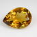 11.21 Ct Genuine Madeira Brandy Yellow Citrine Pear Cut - 3