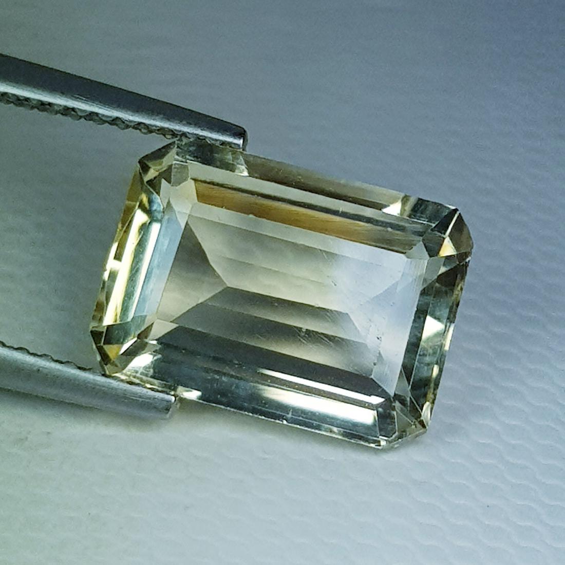 Natural Scapolite Emerald Cut - 4.70 ct (1 of 5)