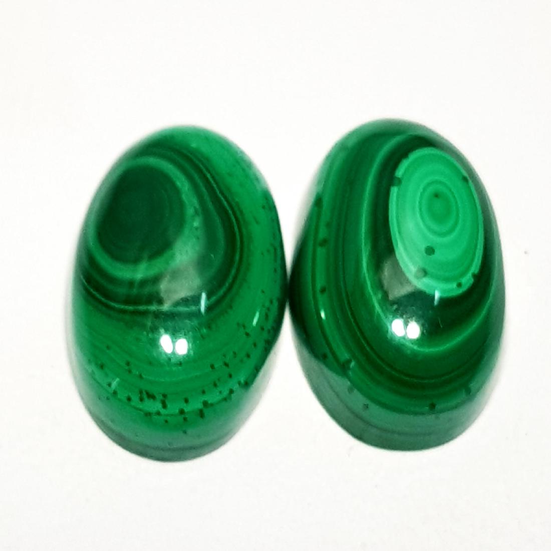 32.50 ct Pair of Natural Malachite (1 of 6)