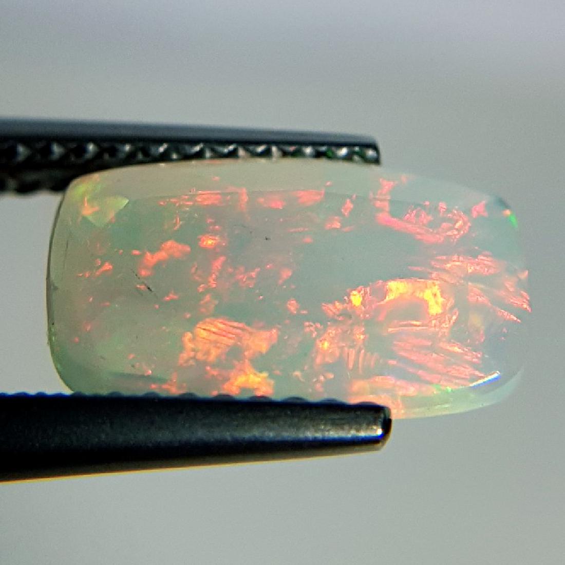 1.21 ct Fantastic Fire Cushion Cut Natural Opal (1 of 7)