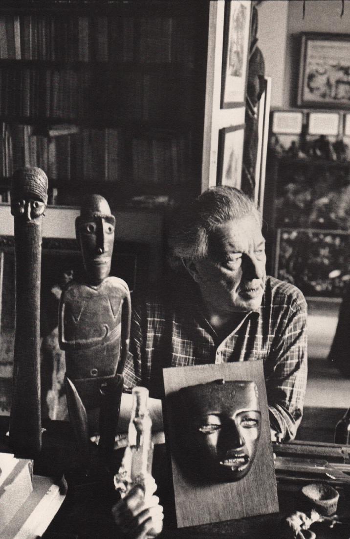 HENRI CARTIER-BRESSON - André Breton, 1960: Artist: HENRI CARTIER-BRESSON Print Title: André Breton, 1960 Printing Date: 1980’s Medium: PhotoLitho Printed in: Spain Image Size: approx. 10 x 6.5” Henri Cartier-Bresson (August 22, 1908 –