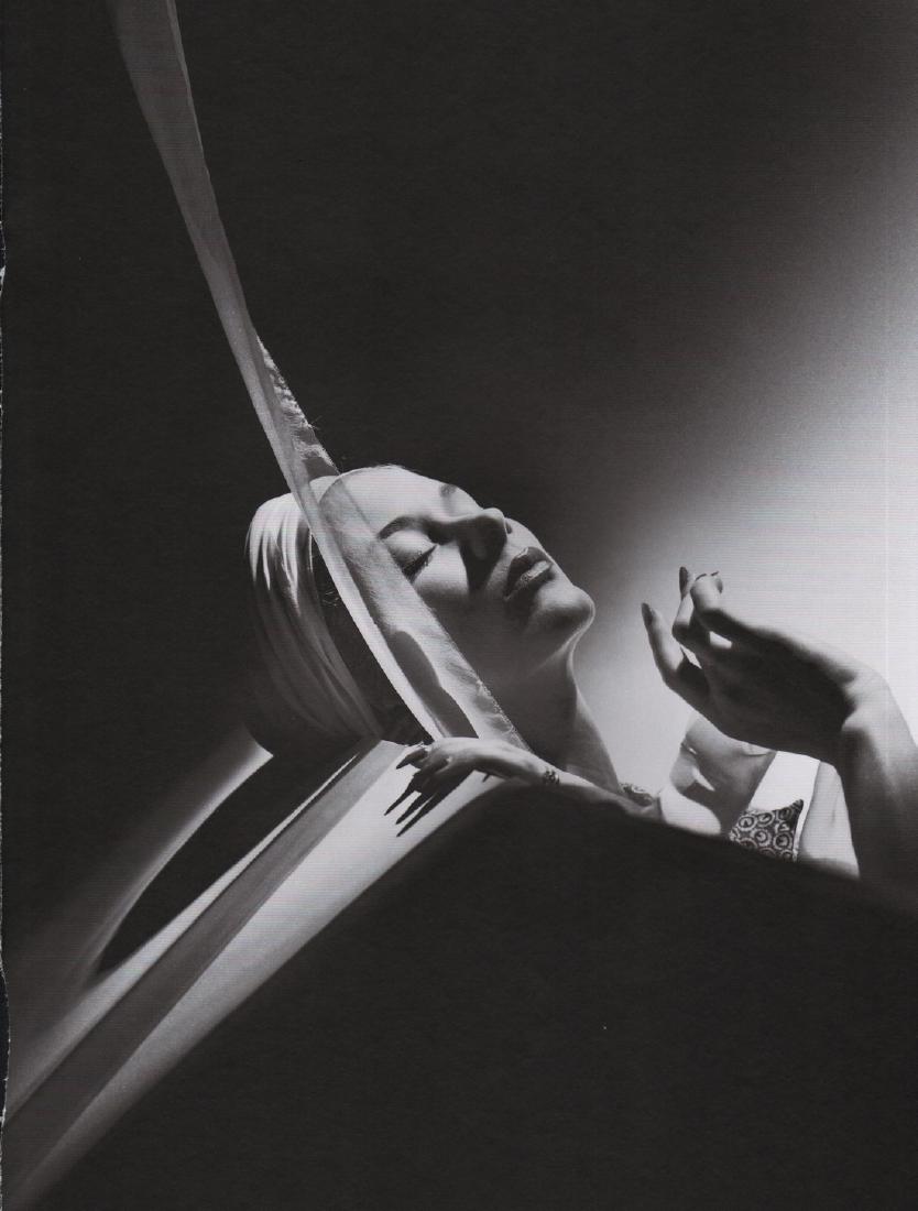 HORST P. HORST - Lisa's Turban, NY, 1940: Artist: HORST P. HORST Print Title: Lisa's Turban, NY, 1940 Medium: Photo-lithograph Printed in the 2000’s, in Germany Image size (inches) approx. 12 x 9” Horst Paul Albert Bohrmann(1906–1999) w